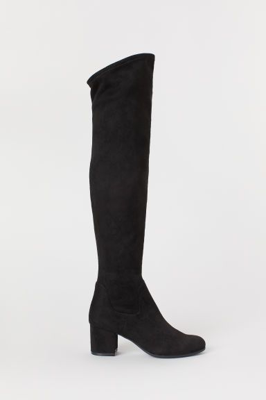 H & M - Knee-high Boots - Black | H&M (US + CA)