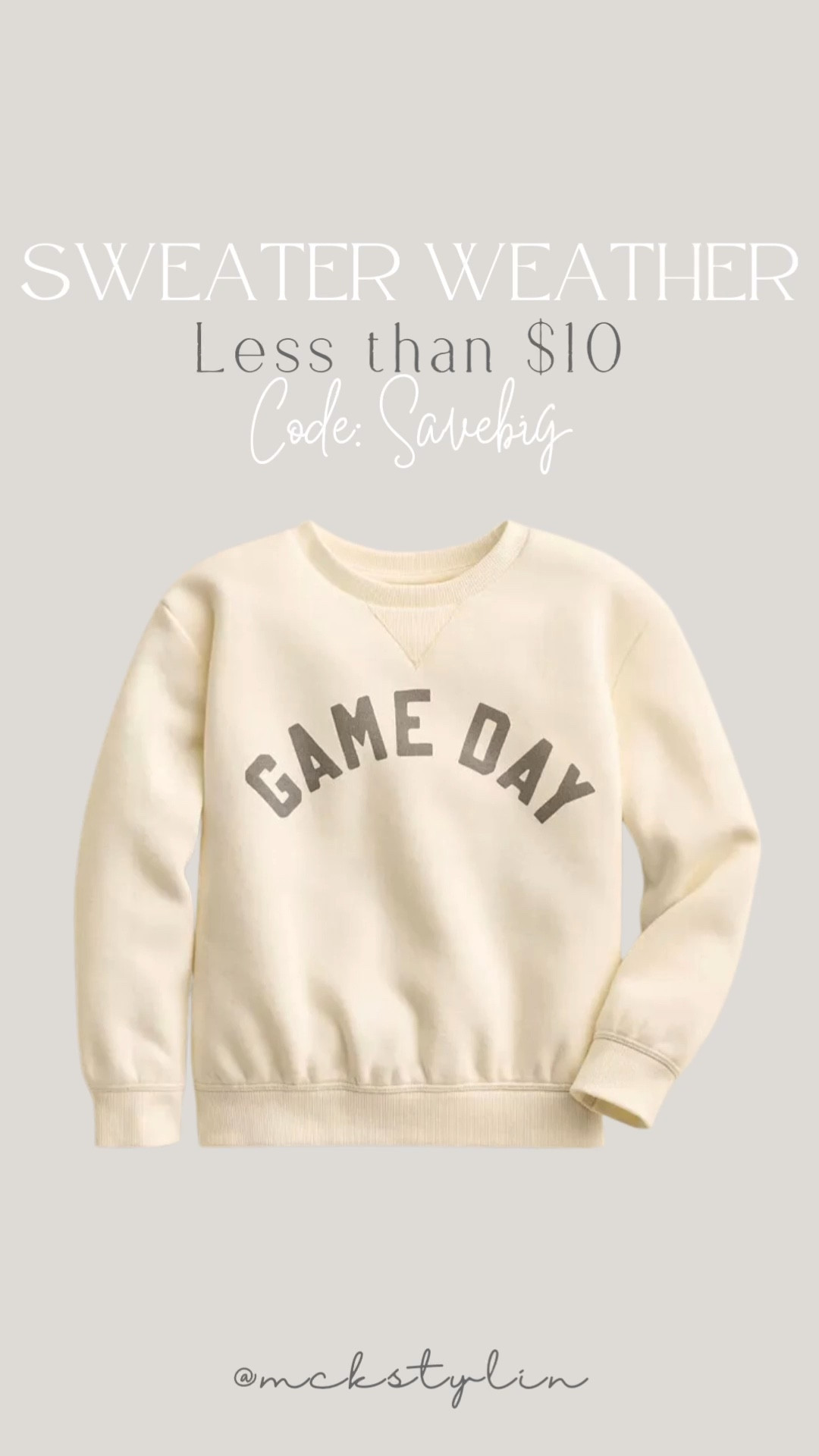 The cutest comfy sweatshirt for kids for game day! Immediately ordered 🤩 🏈 

#LTKKids #LTKBacktoSchool #LTKSaleAlert
