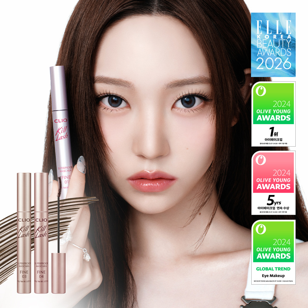 CLIO Kill Lash Mascara Double Pack (9 Options) | Olive Young Global