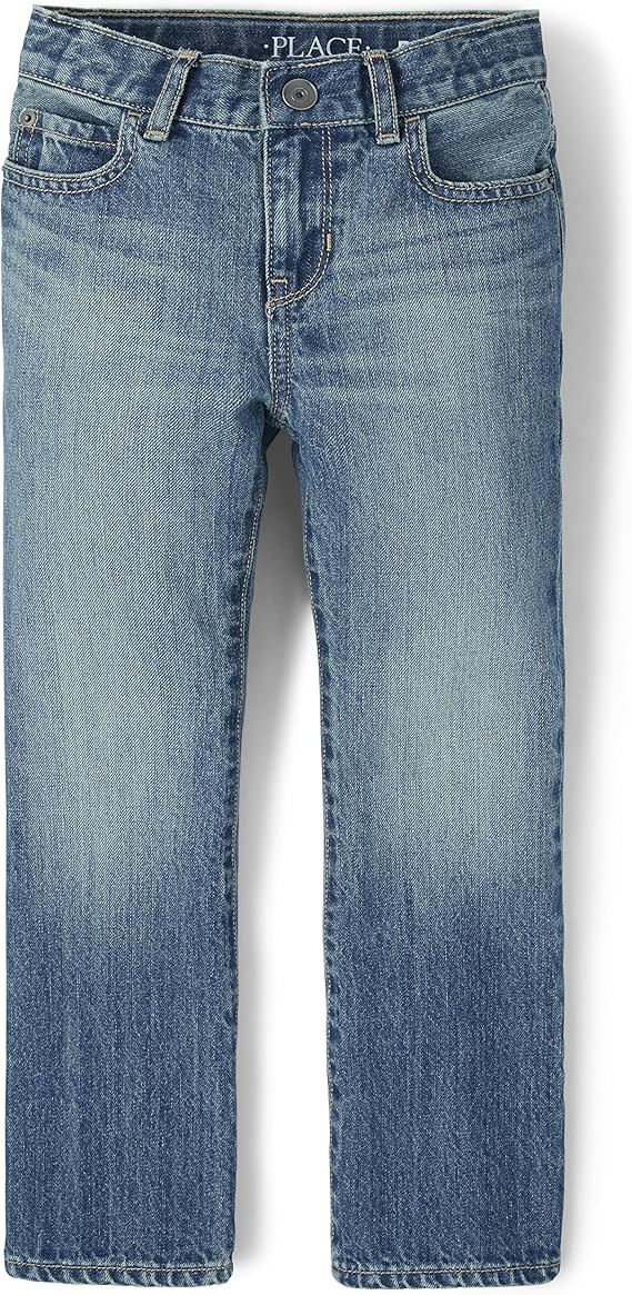 The Children's Place Boys' Basic Bootcut Jeans | Amazon (US)