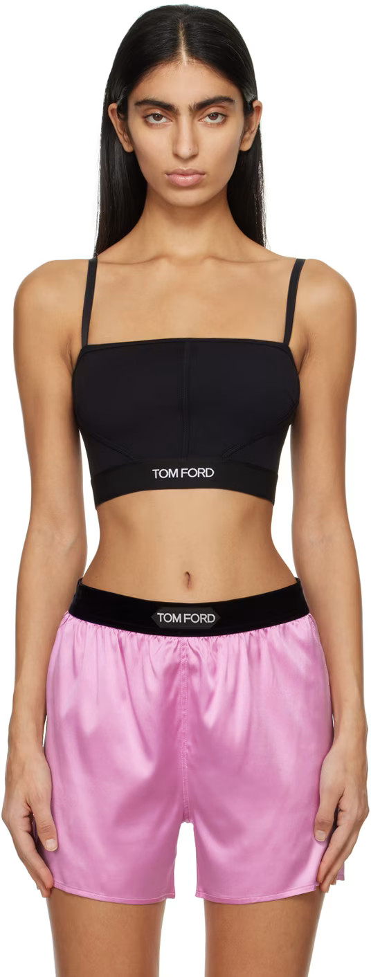 TOM FORD - Black Signature Bra | SSENSE