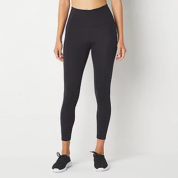 Xersion Move Womens High Rise Quick Dry 7/8 Ankle Leggings | JCPenney