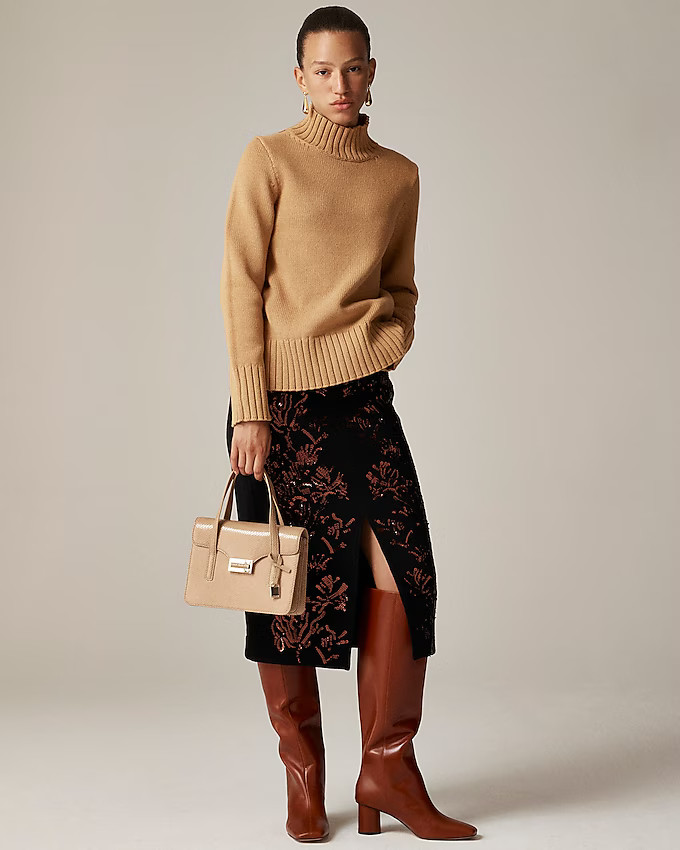 Cotton turtleneck sweater | J. Crew US