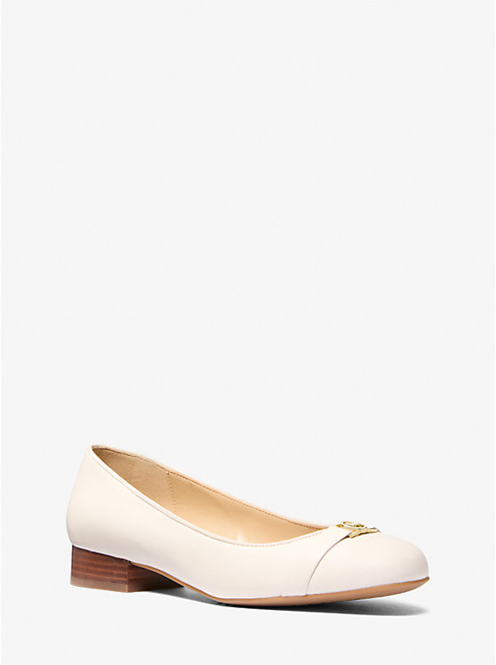 Mindy Flex Leather Ballet Flat | Michael Kors US