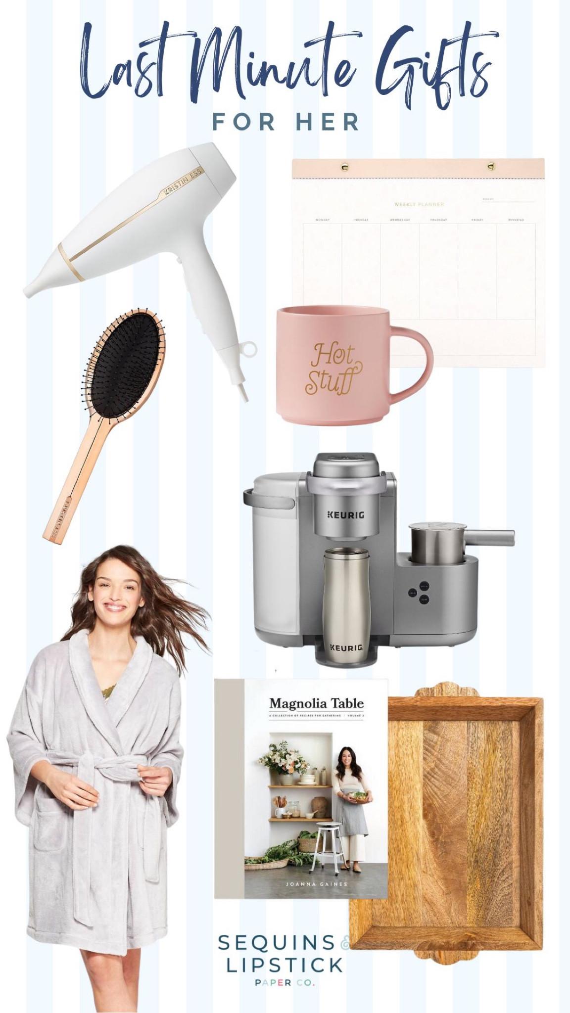 Last minute gifts for her all from Target! Easily snag this robe or or Magnolia Table cook book to finish your holiday shopping. 

#LTKSeasonal #LTKHoliday #LTKGiftGuide