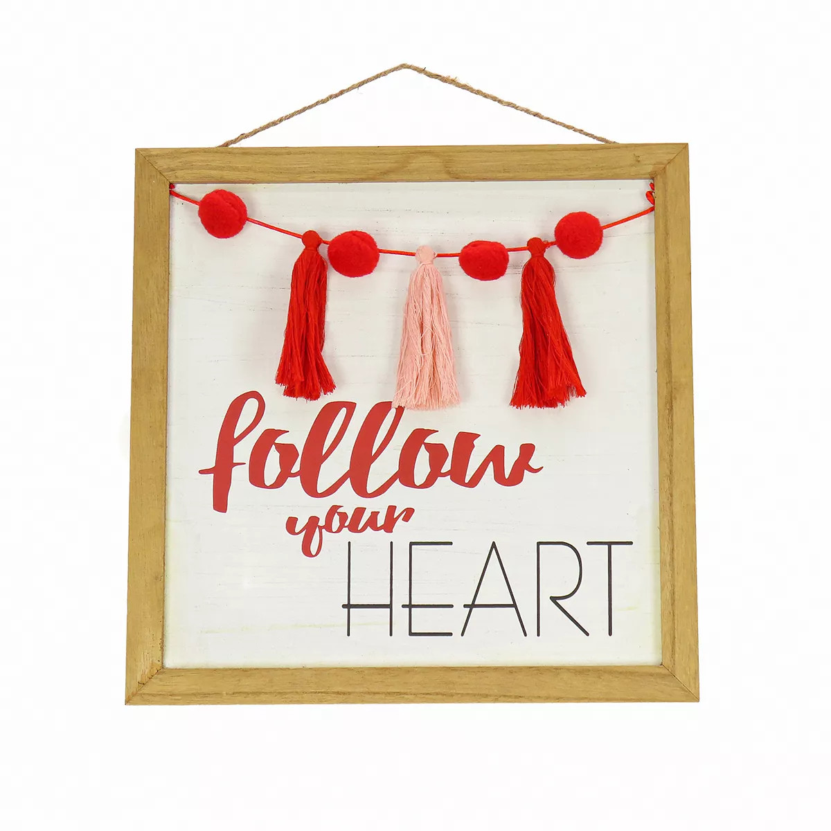 National Tree Company Valentine’s Day Follow Your Heart Wall Decor | Kohl's