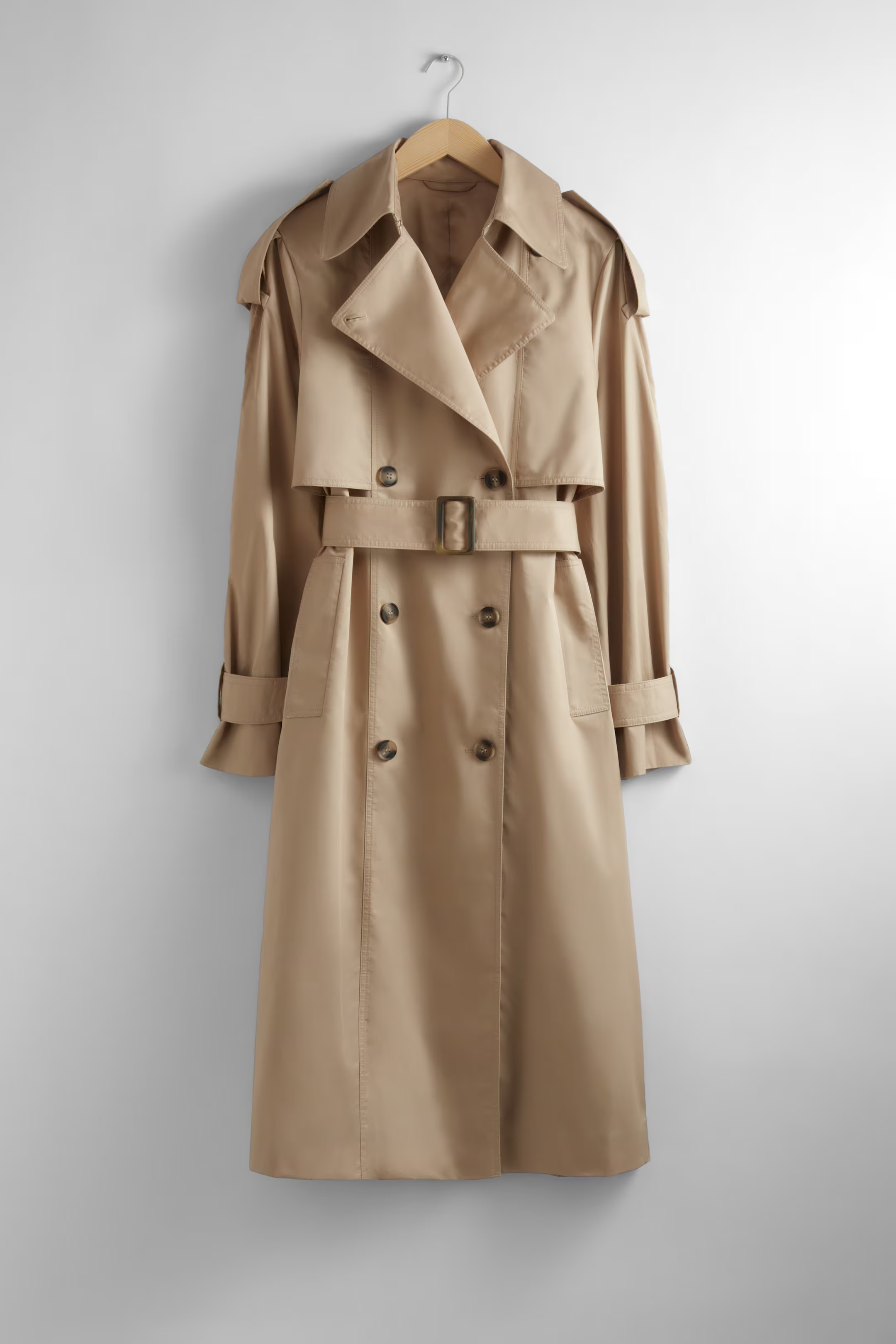 Buckle-Belt Trench Coat | H&M (UK, MY, IN, SG, PH, TW, HK)