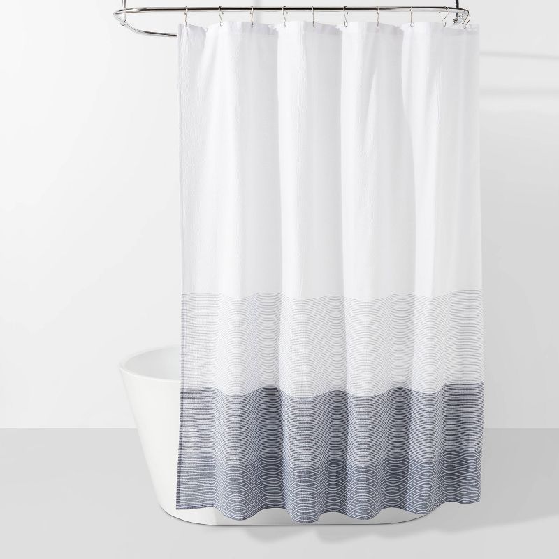 Nautical Shower Curtain Ombre Blue - Threshold™ | Target