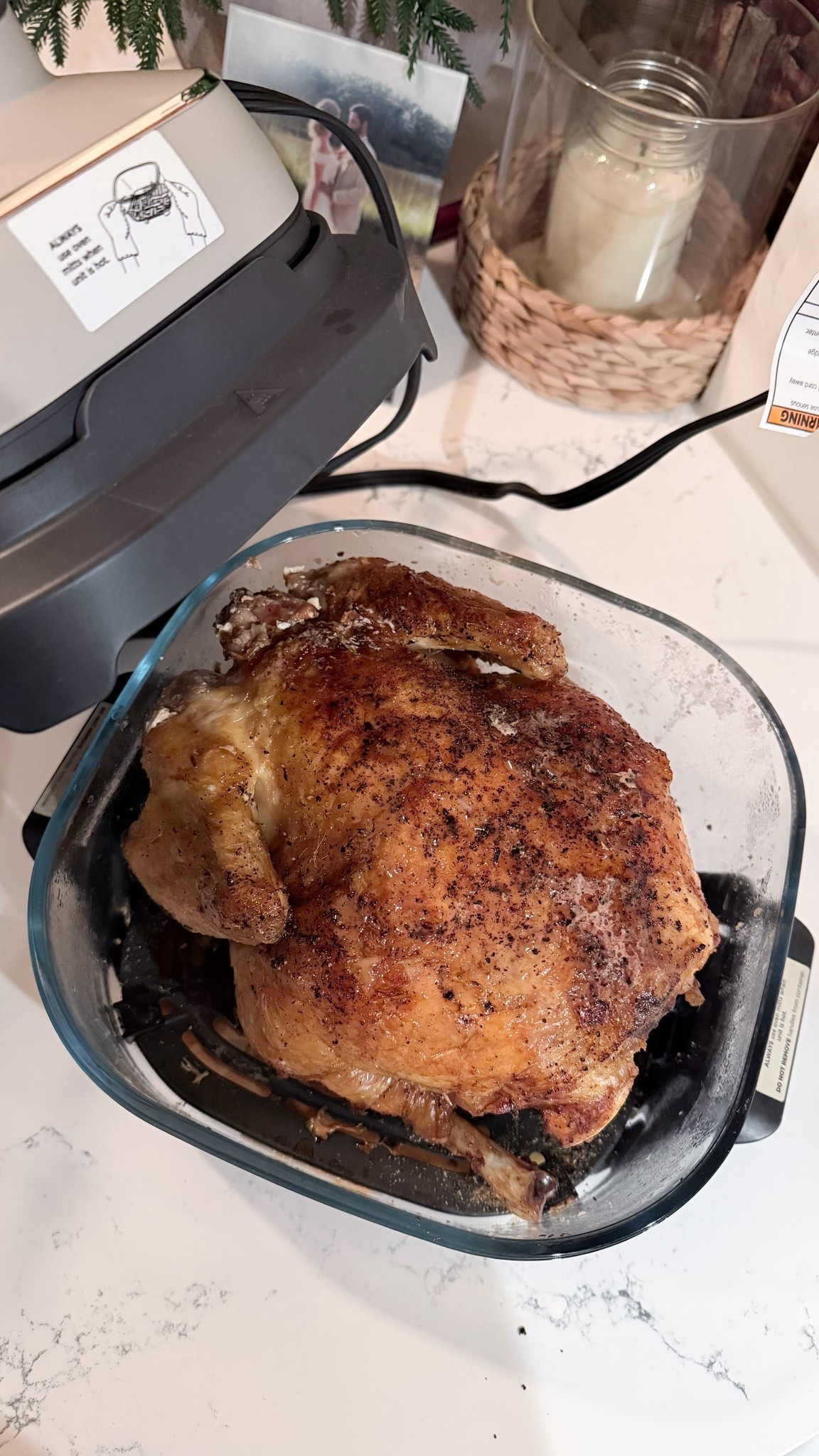 Literal perfection, everything that I have made in this air fryer has come out perfect. I made the best chicken wings ever in it, casseroles, an entire whole chicken. There are so much that you can do with this air fryer!

#LTKHoliday #LTKfoodie #LTKGiftGuide