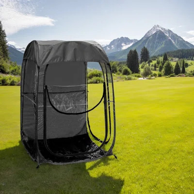 Portable Pop Up Sports Tent Ideal Shelter For Outdoor Sports Events Fishing And Camping Protection From Cold Wind And Rain | Wayfair North America