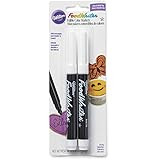 Wilton 609-1192 Black Food Writer Edible Ink Markers (2-Pack) | Amazon (US)