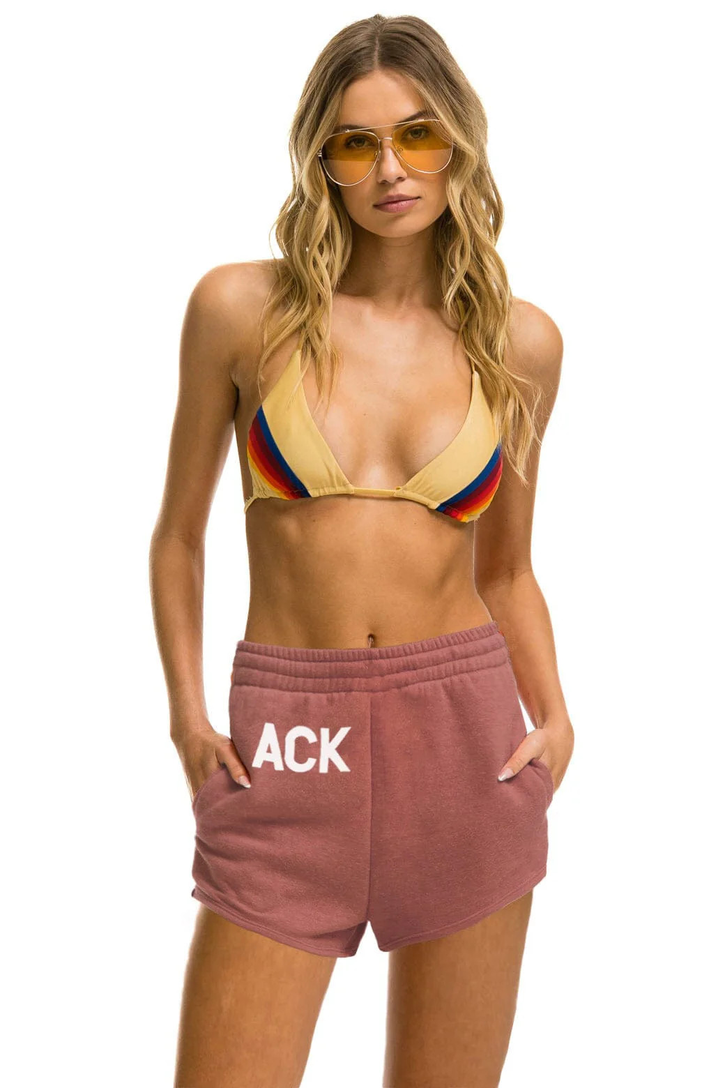 NANTUCKET 2025 WOMENS LOUNGER SHORT - SALMON | Aviator Nation