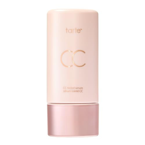 tarte CC tinted serum — Color-Correcting Tinted Serum, Color-Changing Shade-Matching Adaptisphere Technology, Lightweight Coverage, Waterproof, 16HR Wear, vegan & cruelty-free, rich | Amazon (US)