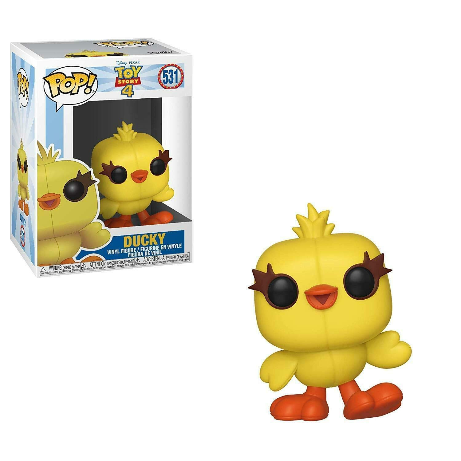 Funko Pop! Disney: Toy Story 4 - Ducky, Multicolor | Amazon (US)