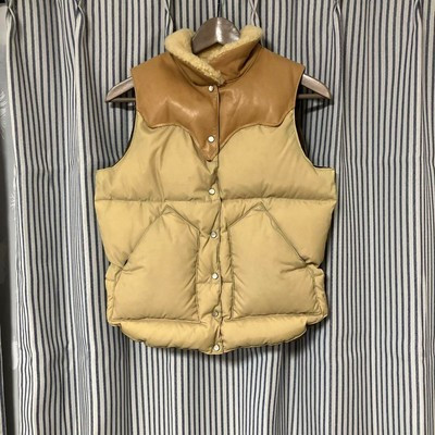 Rocky Mountain Featherbed Down Vest Beige Women Size S Shipped from Japan  | eBay | eBay UK