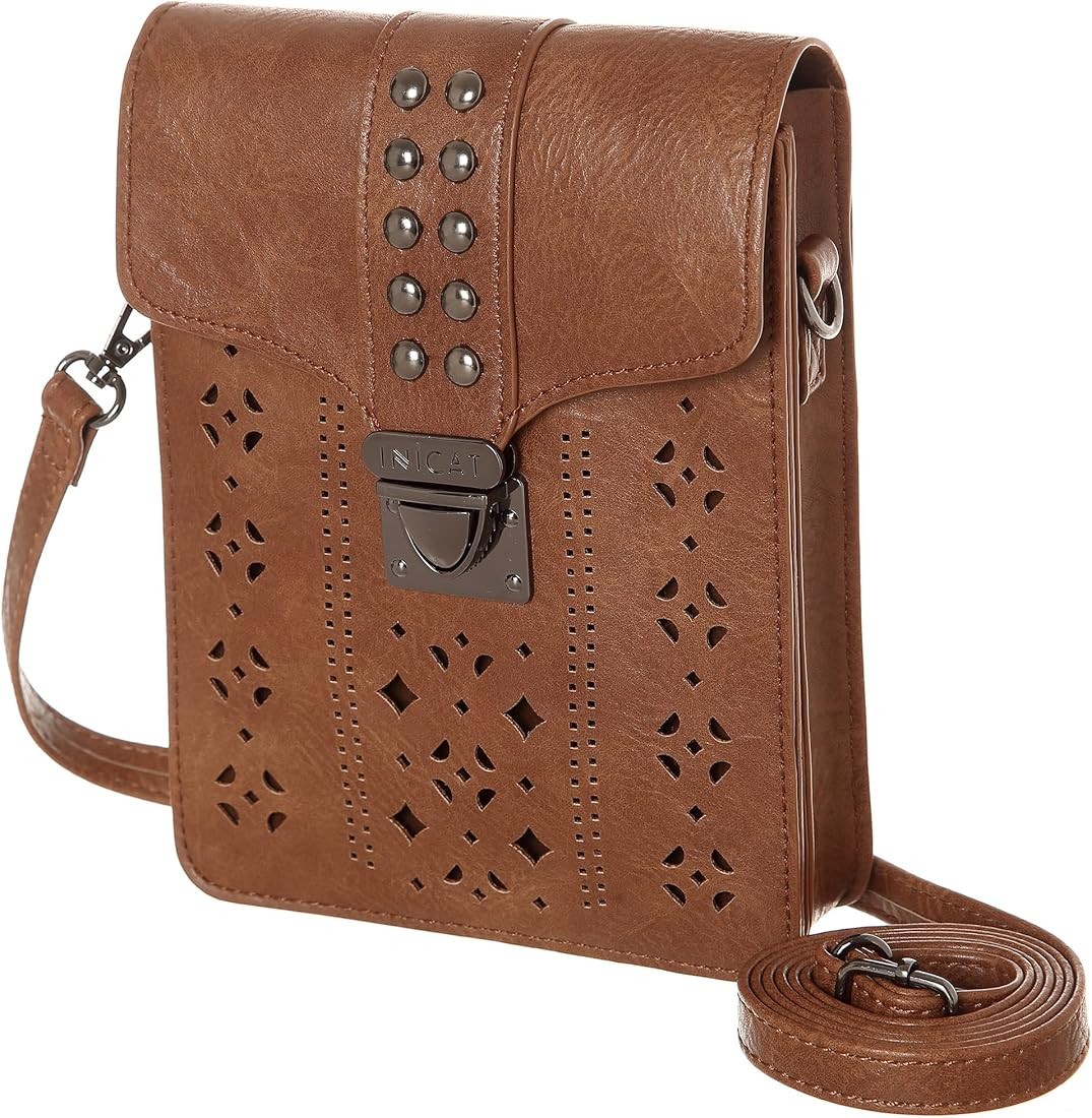 MINICAT INICAT Women RFID Blocking Small Crossbody Bags Cell Phone Purse Built in Wallet | Amazon (US)