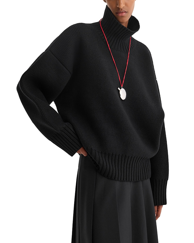 ROHE Wool Sculptural Turtleneck Sweater | Bloomingdale's (US)