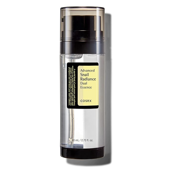 COSRX Niacinamide 5% + Snail Mucin 74% Dual Essence, Anti Aging Face Serum for Dull Skin, Hydrati... | Amazon (US)