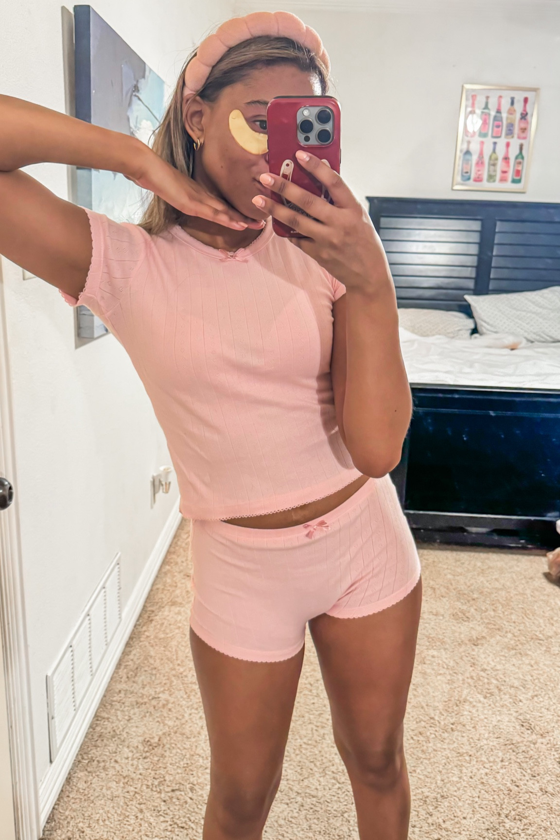 Daily drills lounge pointelle set in light pink is a must have! So comfy and comes in white and red as well




Daily drills, lounge, lounge set, pajamas, pjs

#LTKFindsUnder100 #LTKFindsUnder50