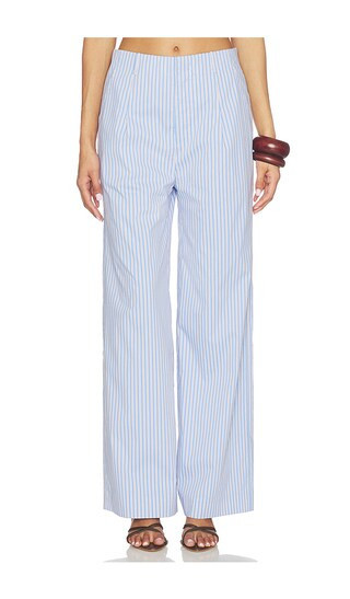 Line & Dot x REVOLVE Claudine Pant in Blue. - size M | Revolve Clothing (Global)