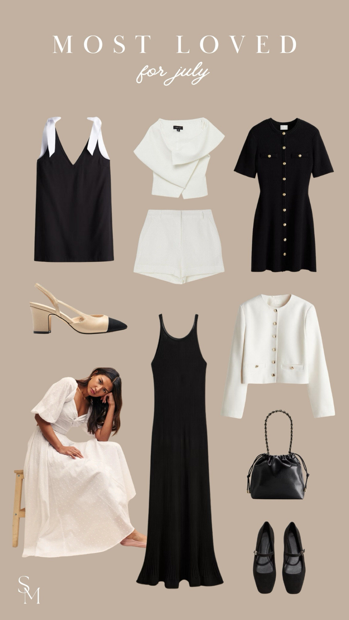 Your most loved for July 🖤 Mix of summer workwear/office looks, holiday evening dress, city chic Parisian looks and floaty bohemian summer 

#LTKsummer #LTKtravel #LTKworkwear