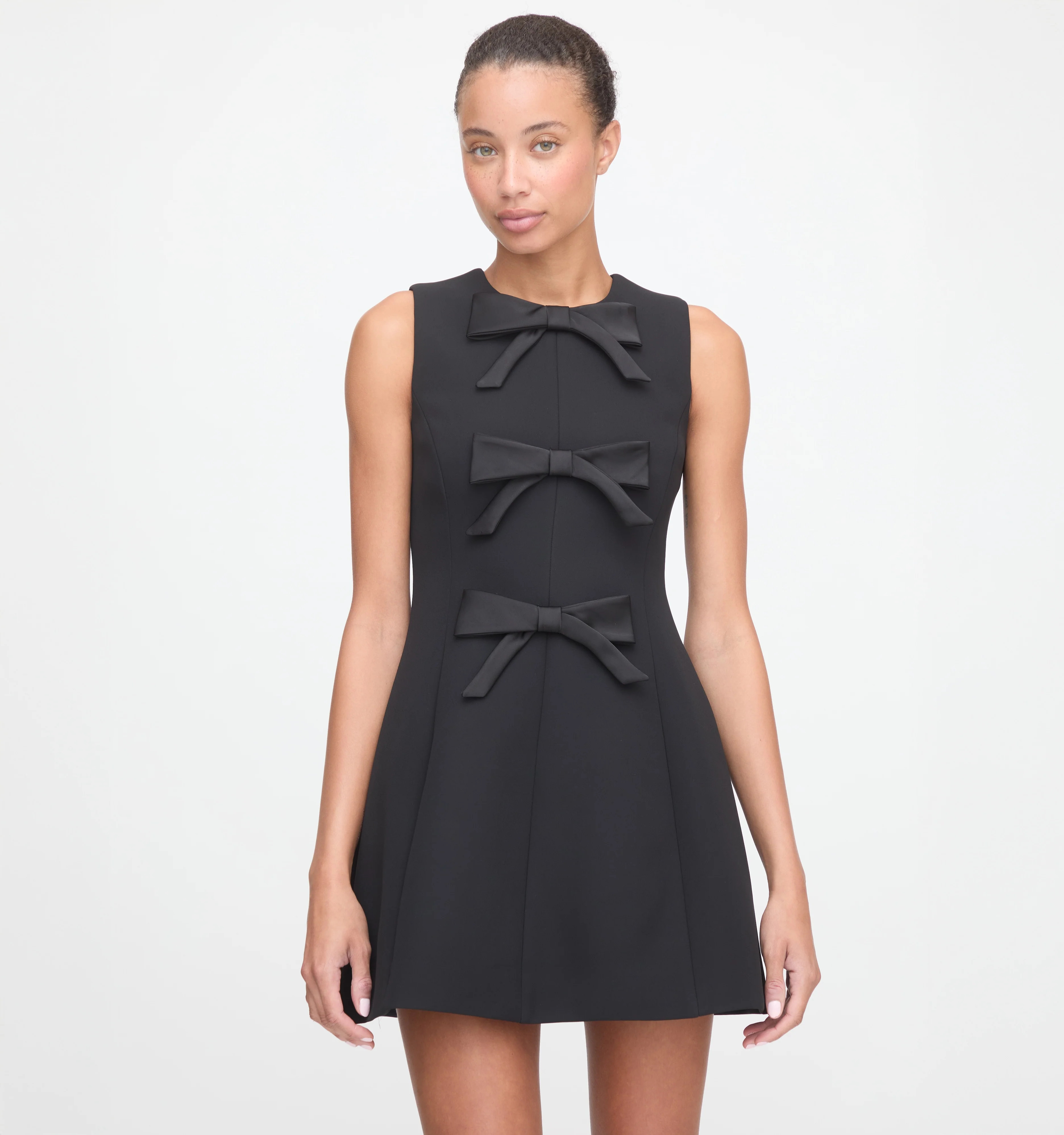 The Blythe Bow Dress - Metallic Brocade | Hill House Home US