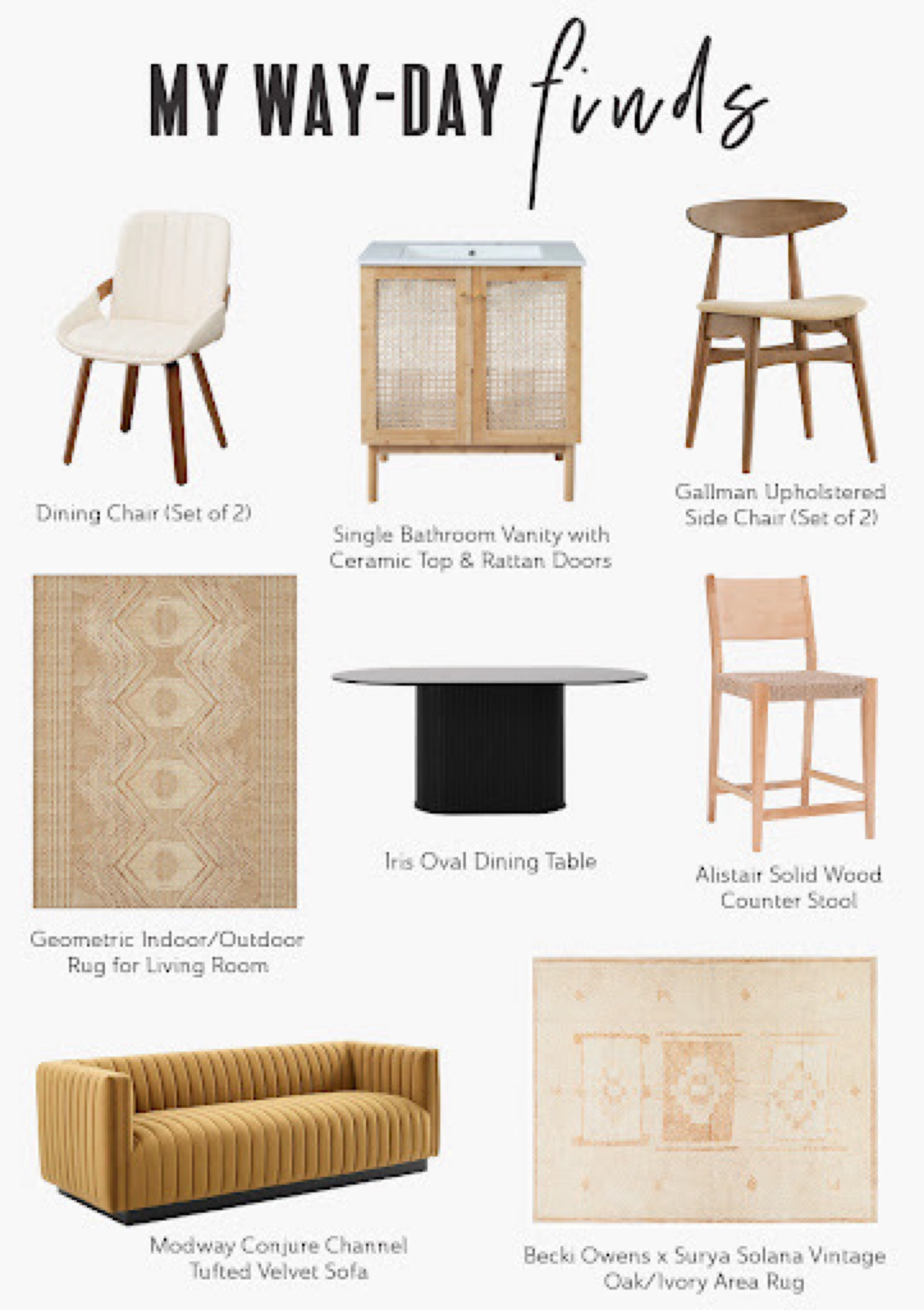 Styled Out My New Home with Way-Day Finds! 

#LTKHome #LTKSaleAlert #LTKTravel