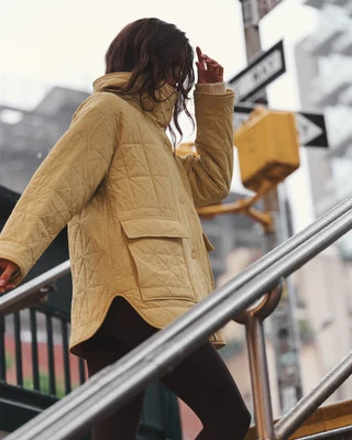 Monterey Quilted Oversized Jacket | Rhone