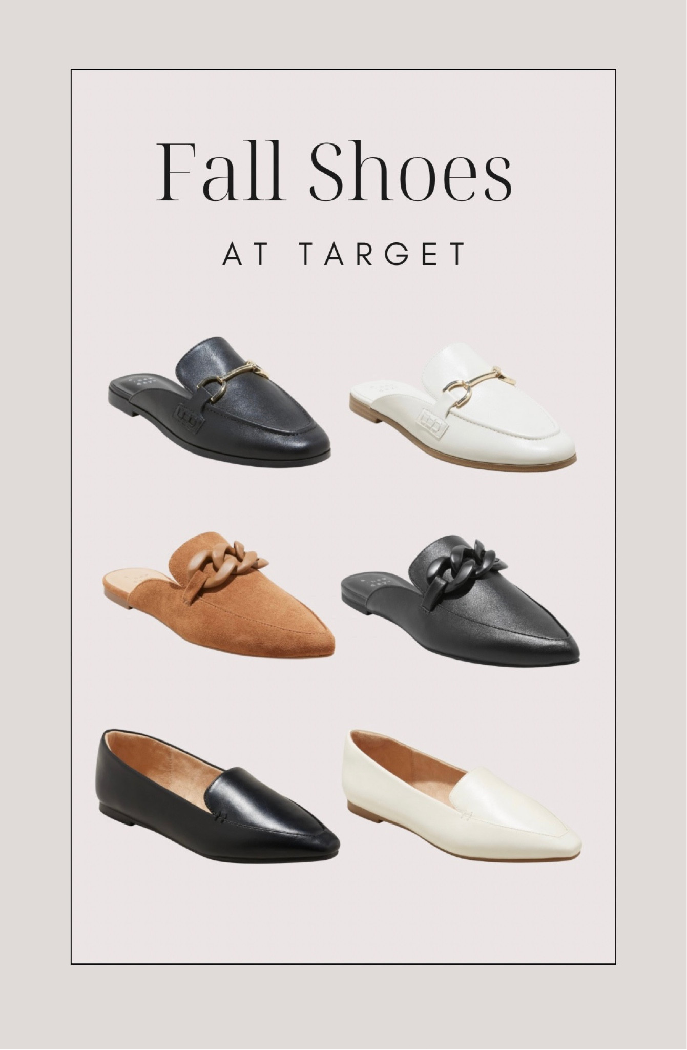 New Fall shoes at Target

#LTKshoecrush #LTKunder100 #LTKunder50