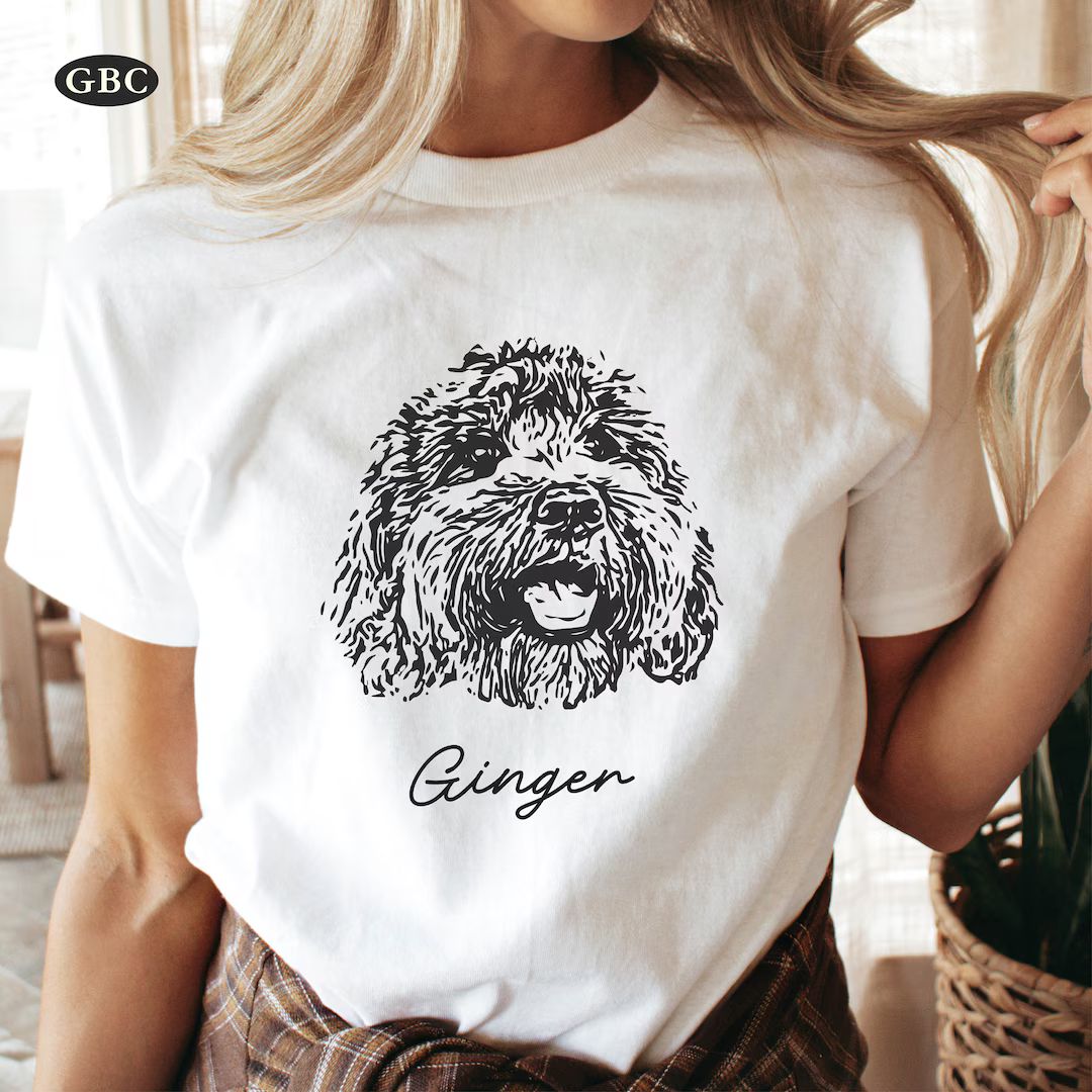 Custom Pet Shirt Pet Photo Name Custom Dog Shirt Personalized Cat Shirt Comfort Colors Cat Tee, C... | Etsy (US)