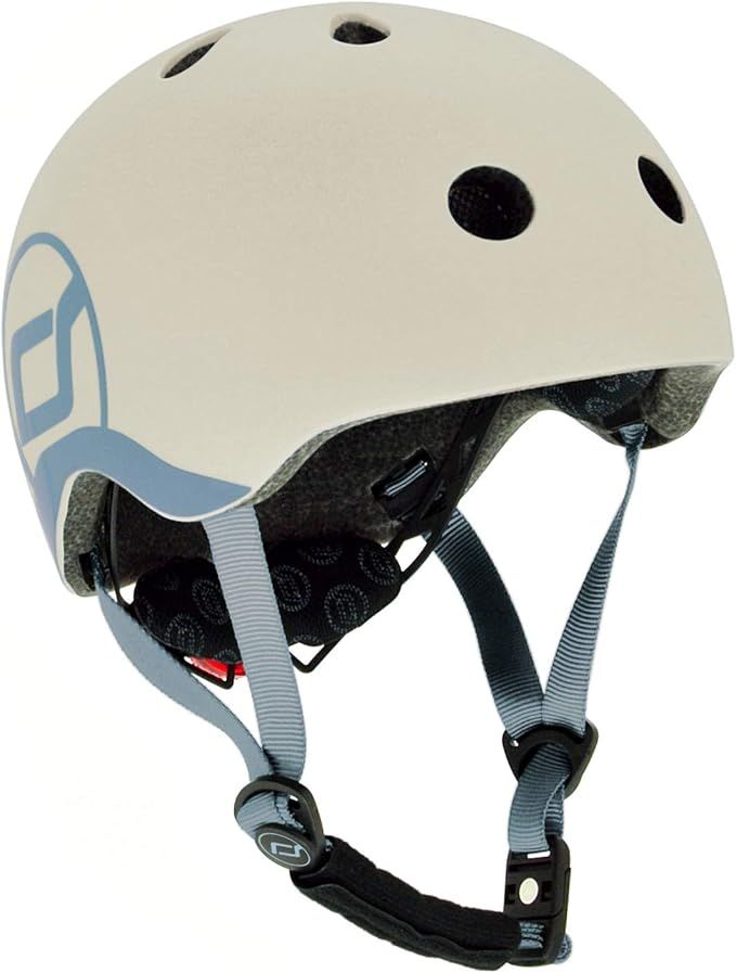 Scoot and Ride | Matte Finish Baby Helmet with Adjustable Straps | Sizes XXS-Small | Includes LED... | Amazon (US)