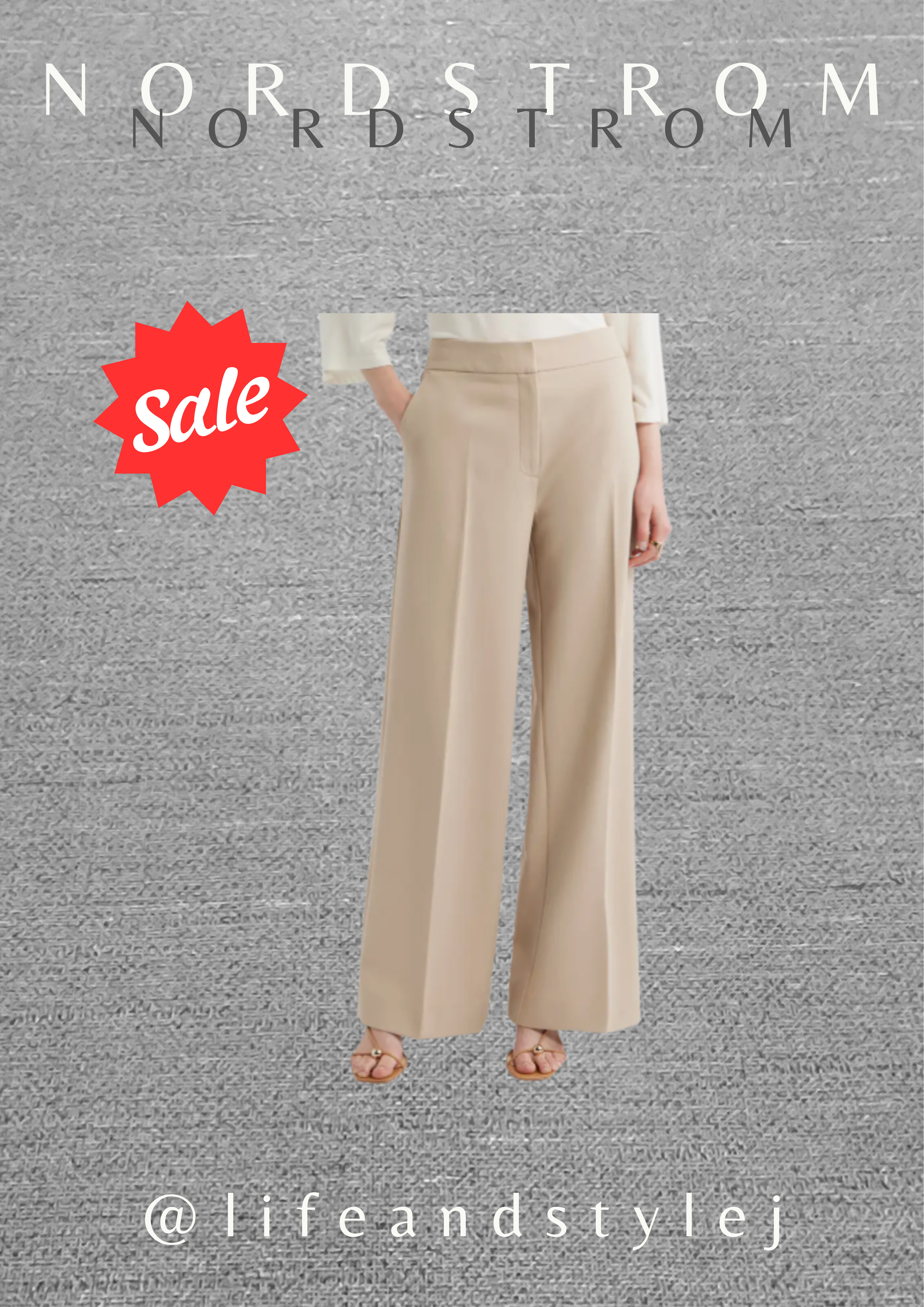 The Nordstrom Lennox wide leg trousers bring timeless tailoring to midlife, ageless style with a clean, flattering silhouette. Style them with a fitted tee or silk blouse, add a structured blazer and pointed flats or heels for an elevated, modern look. #midlifefashion #agelessstyle #widlegtrousers #modernwardrobe #polishedstyle
 

 #LTKOver40 #LTKSaleAlert #LTKFindsUnder100