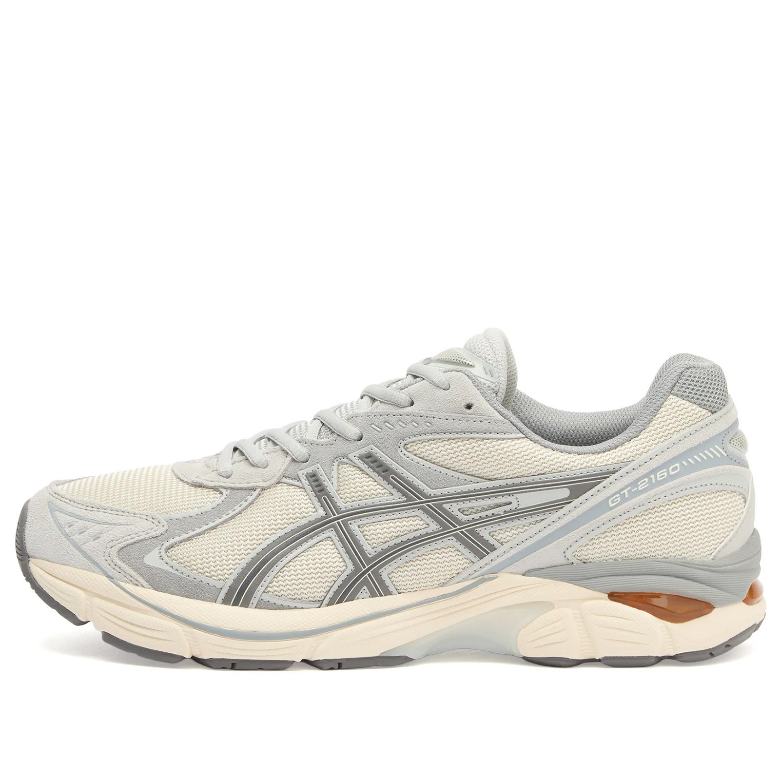 Asics Gt-2160 Sneakers in Cream/Carbon, Size UK 5.5 | END. Clothing