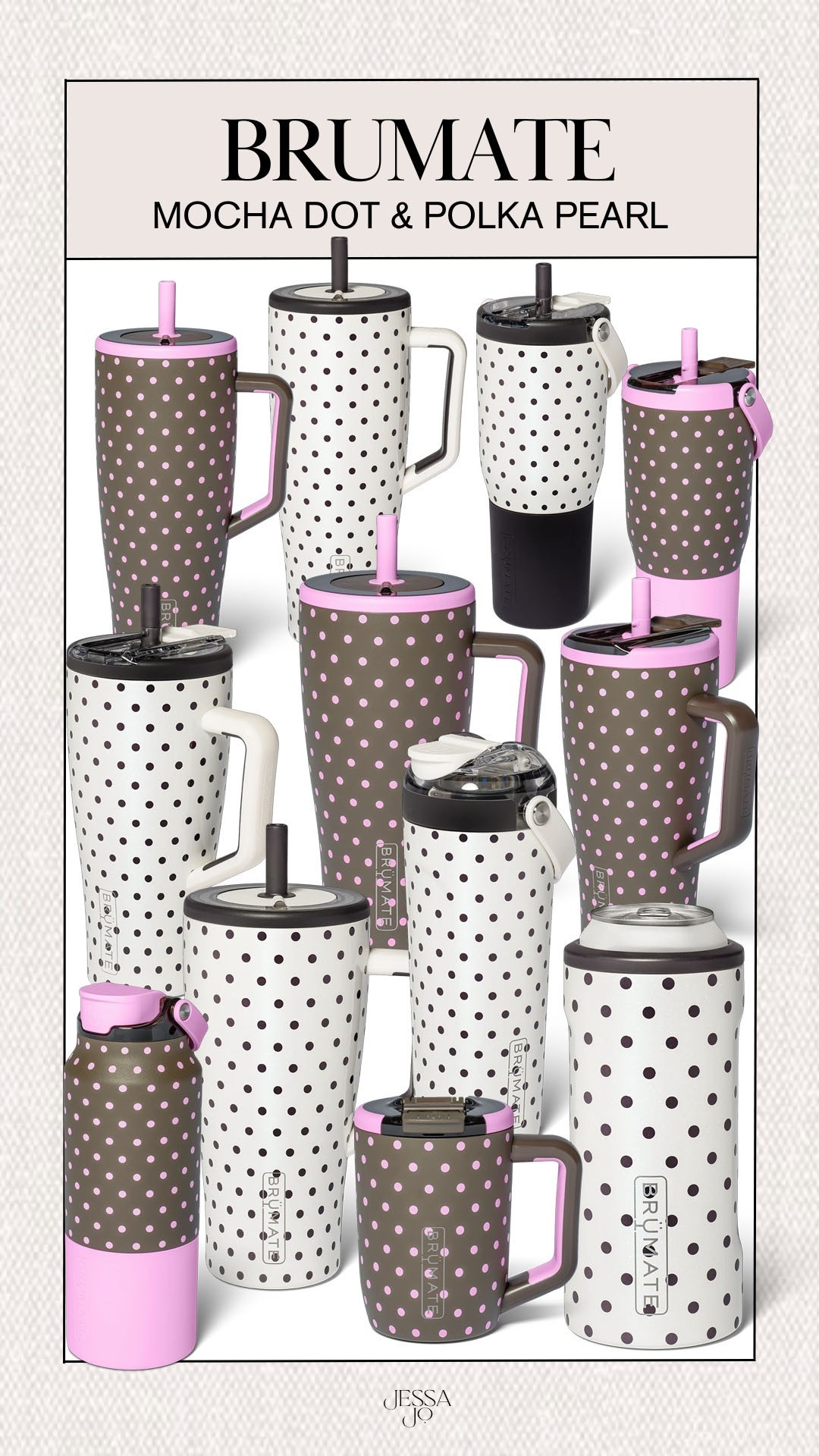 Brumate new arrivals. Brumate mocha dot. Brumate polka pearl.

#LTKootd #LTKSeasonal #LTKgrwm