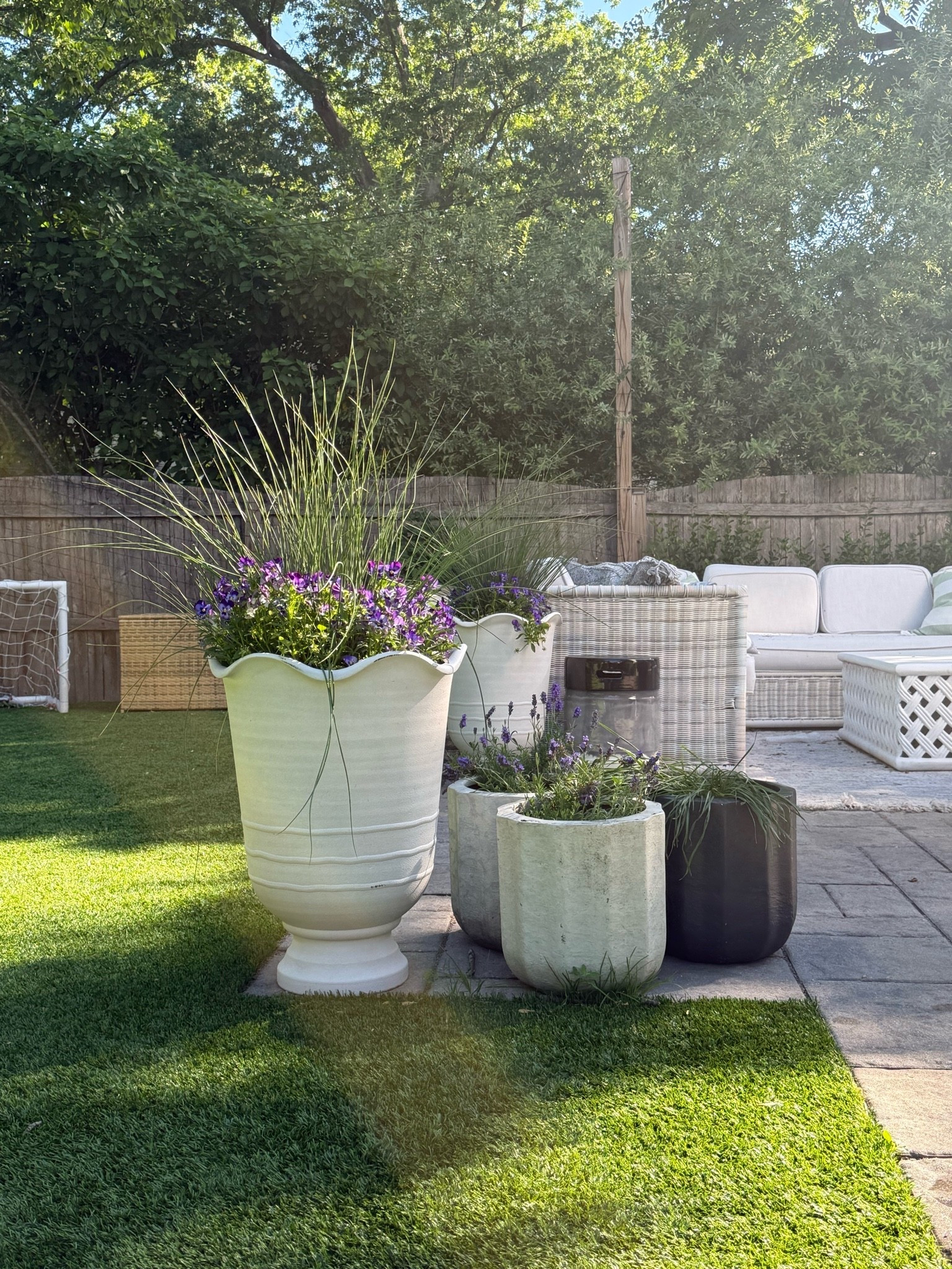 This Lowe’s planter is such a steal! Love the shape and size and you can’t best this price. Also linking our woven deck box, which were using for soccer balls and outdoor toys but you could totally use for cushions, pillows of pool floats too!

#LTKSaleAlert #LTKHome #LTKSeasonal