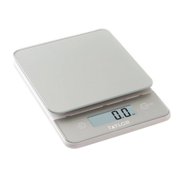 Taylor Digital 11lb Glass Top Food Scale - Silver | Target