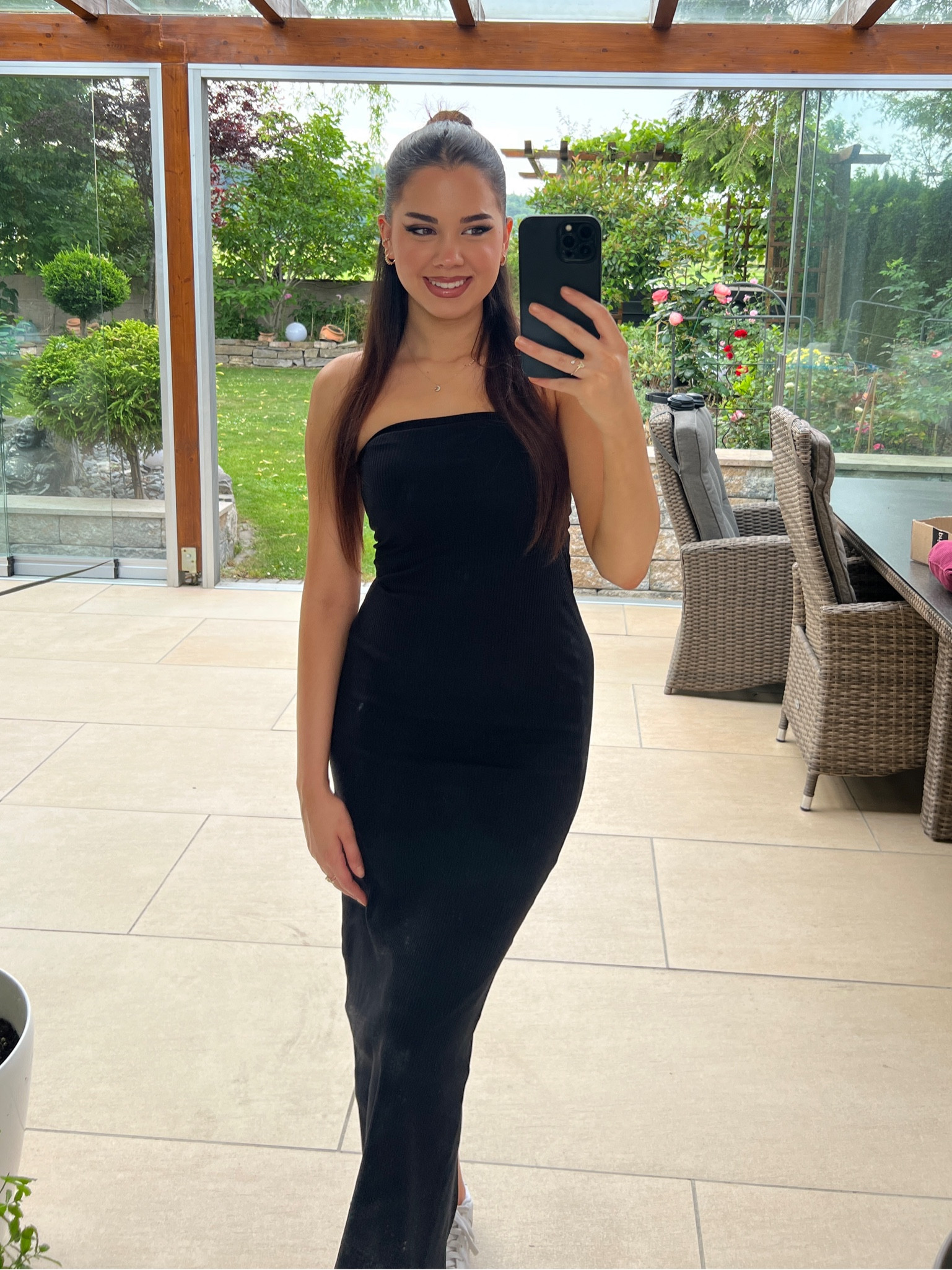 Bandeau Dress, Maxi Dress, Midi Dress, Black dress 

#LTKSeasonal #LTKfit