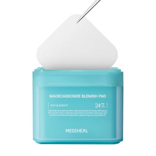 MEDIHEAL Madecassoside Toner Pads - with Centella Asiatica to Treat Blemishes and Improve Uneven ... | Amazon (US)