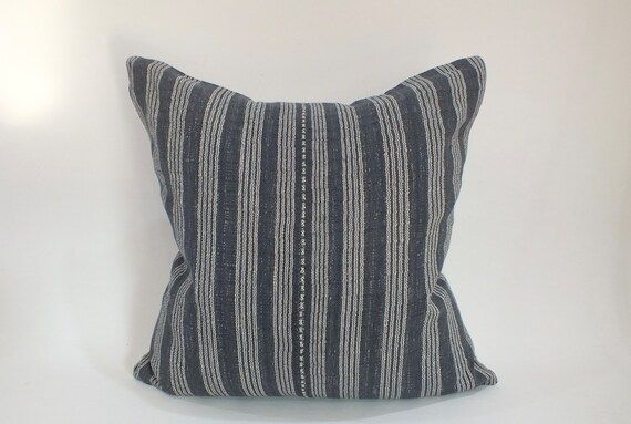 Black and White Sofa Pillow case Handwoven Ethnic throw pillow cover cushion pastel Colour decora... | Etsy (US)