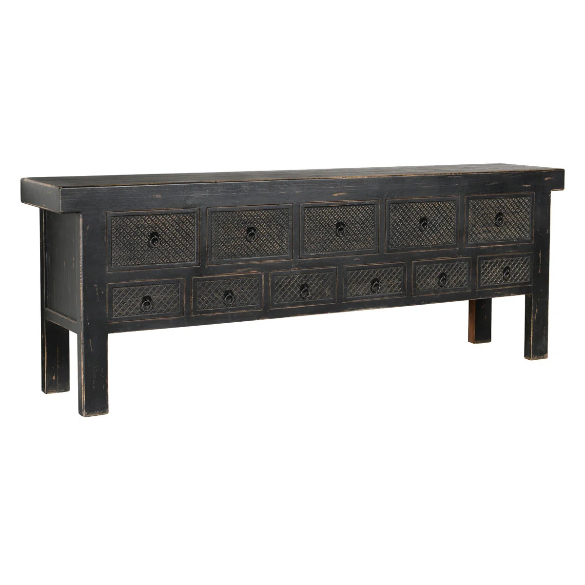 Lahey 93'' Solid Wood Console Table | Wayfair North America