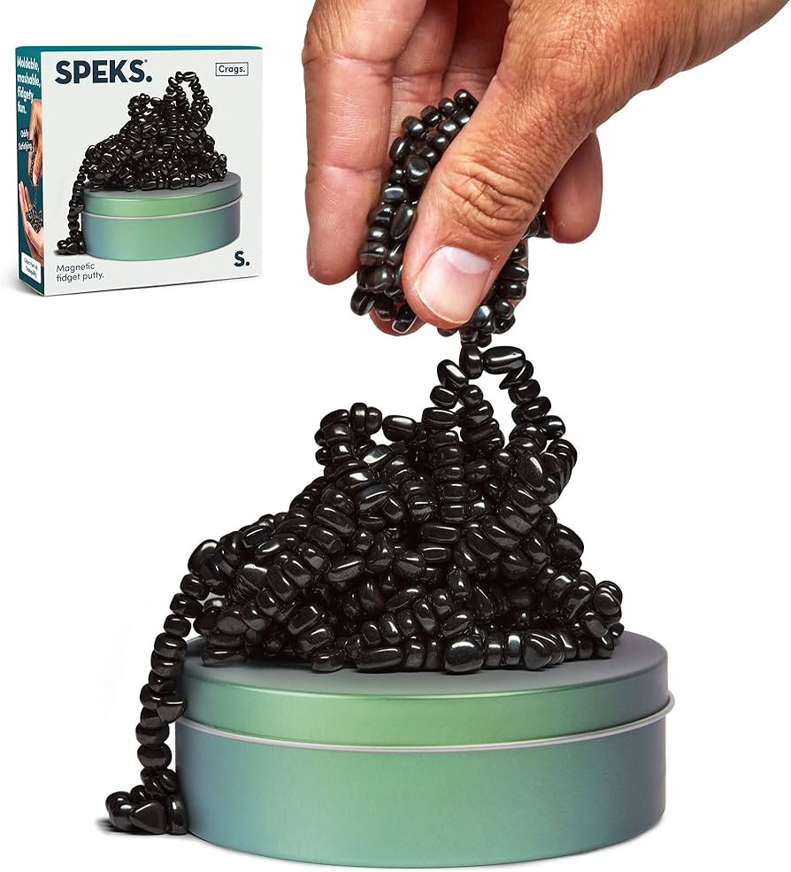 Speks Crags Ferrite Putty, Over 500 Ferrite Stones in a Matte Metal Tin, Seriously Satisfying Fid... | Amazon (US)