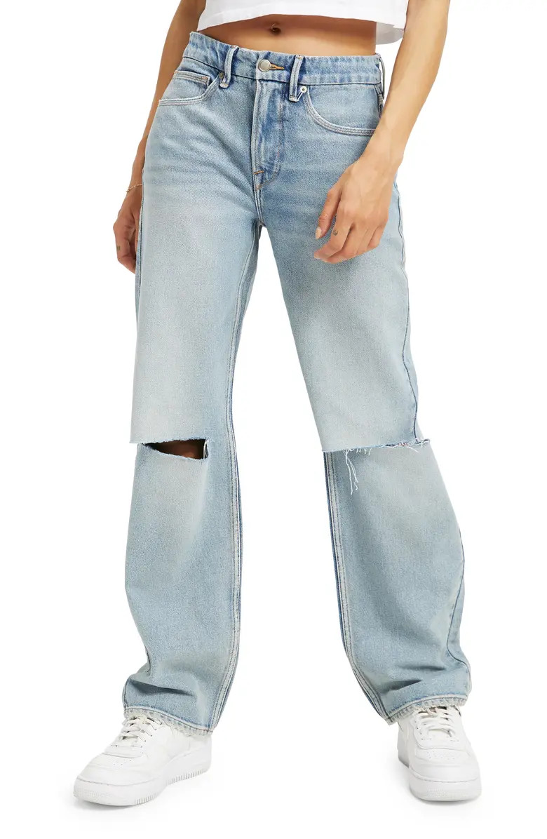 Good '90s Ripped High Waist Relaxed Jeans | Nordstrom