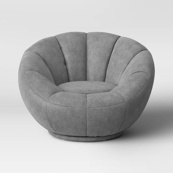 Kids' Tulip Swivel Chair Gray - Pillowfort™ | Target