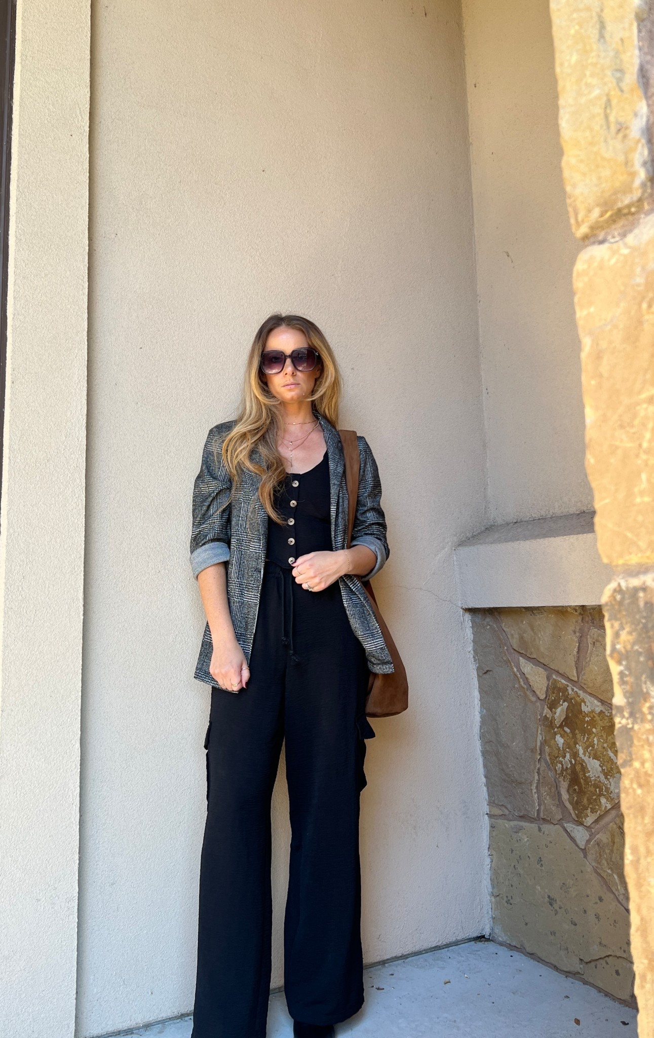 Casual set with blazer perfect office fit

#LTKPetite #LTKWorkwear #LTKFindsUnder100