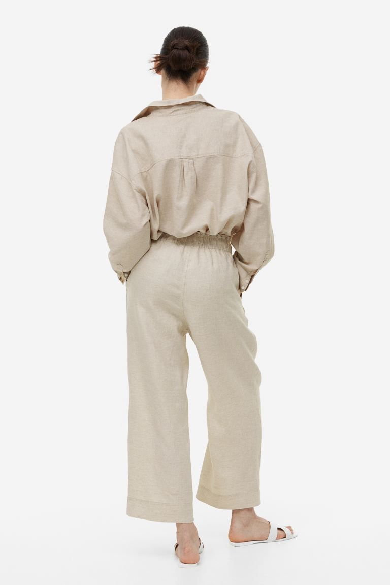 Ankle-length Linen Pants | H&M (US + CA)