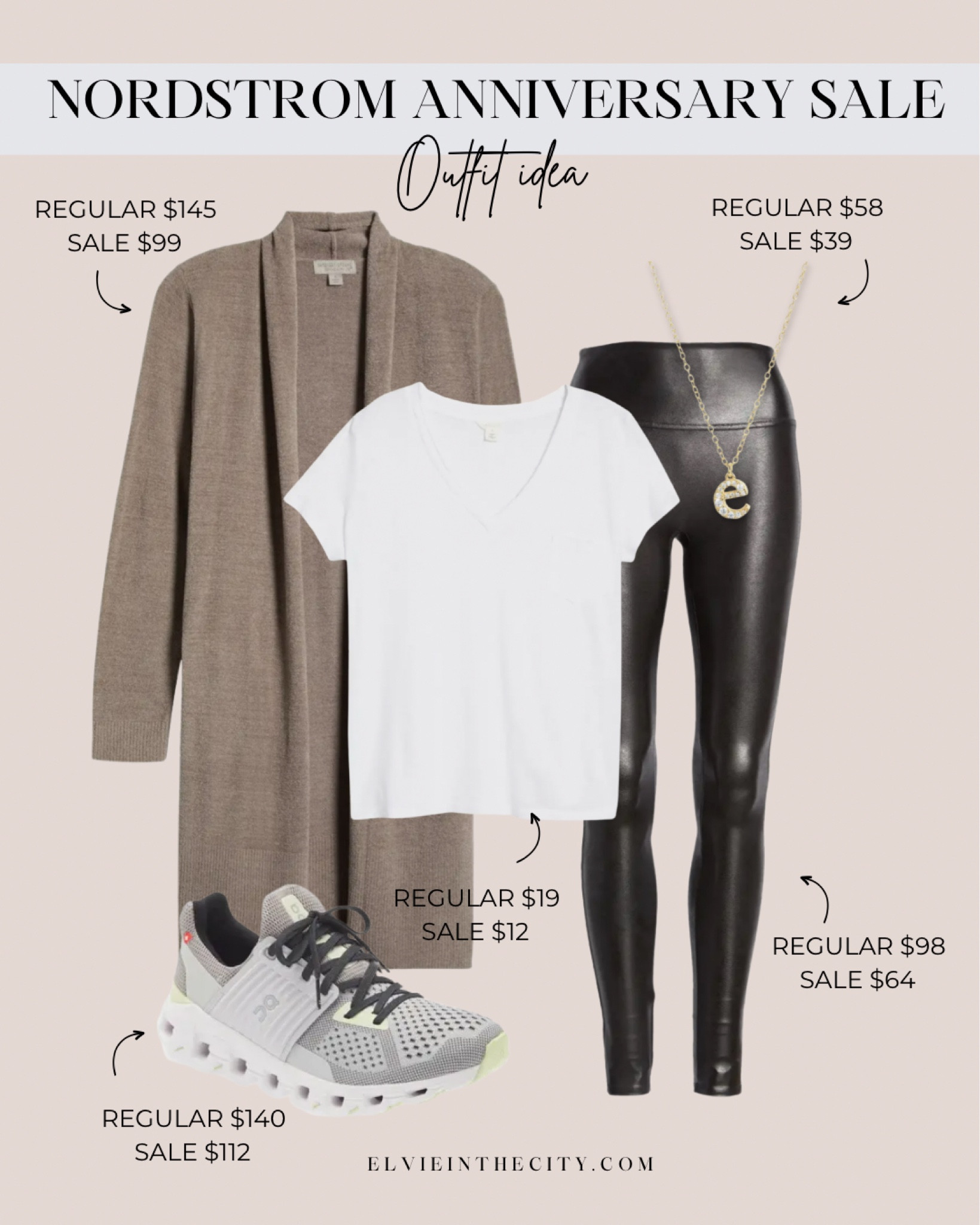 Nordstrom Anniversary Sale outfit idea.

Long sweater, Spanx leggings, oncloud sneakers, white tee, ootd, casual style 

#LTKstyletip #LTKsalealert #LTKxNSale