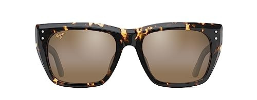 Maui Jim Women's Aloha Lane Polarized Fashion Sunglasses, Havana/HCL Bronze, Medium | Amazon (US)