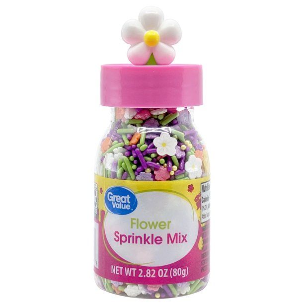 Great Value Flower Sprinkle Mix, 2.82 oz | Walmart (US)