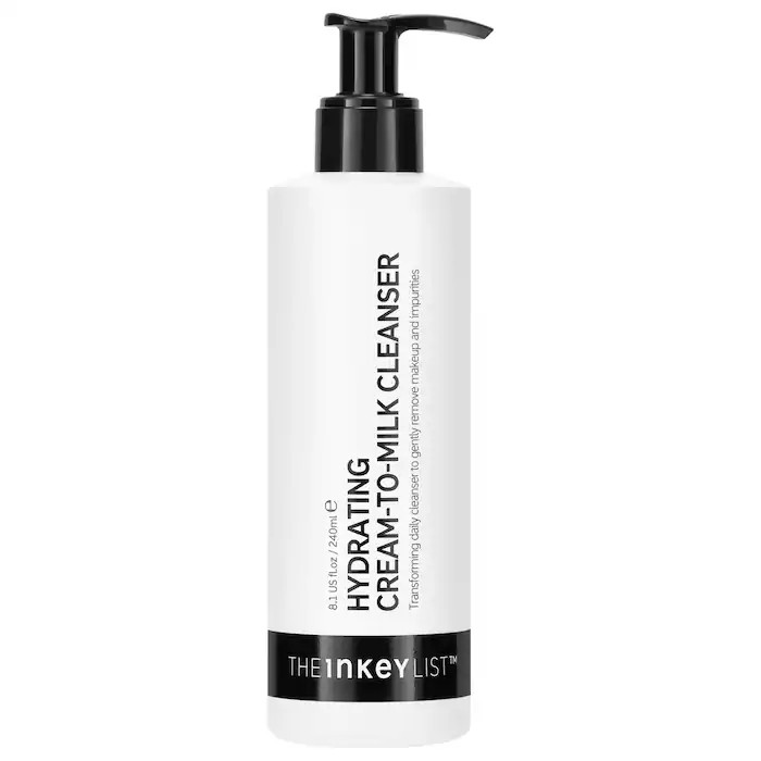 Hydrating Cream-To-Milk Cleanser with Hyaluronic Acid - The INKEY List | Sephora | Sephora (US)
