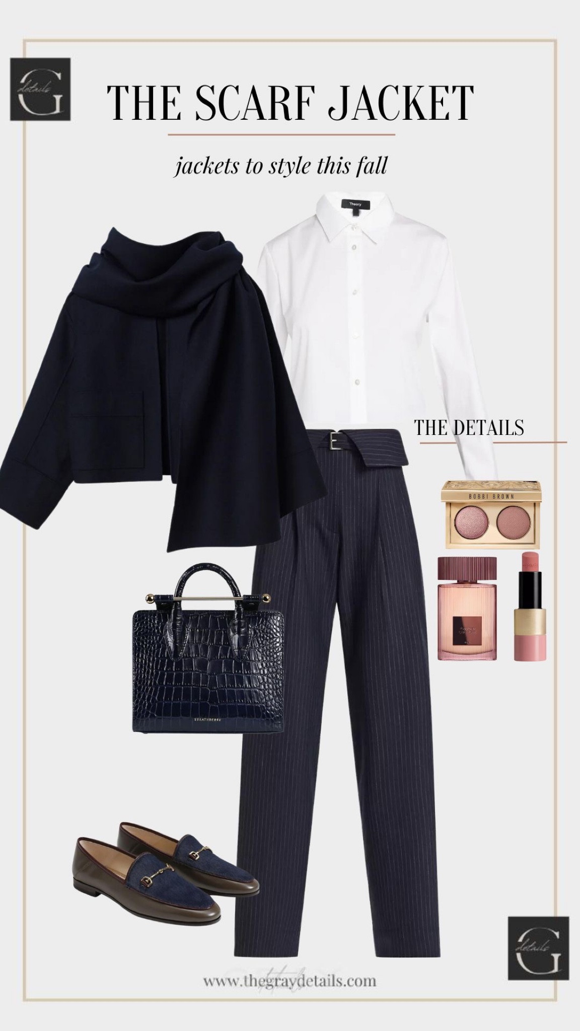 Fall jackets 

Scarf jacket
Trousers 
Saks sale
Fall makeup


#LTKstyletip #LTKworkwear #LTKover40